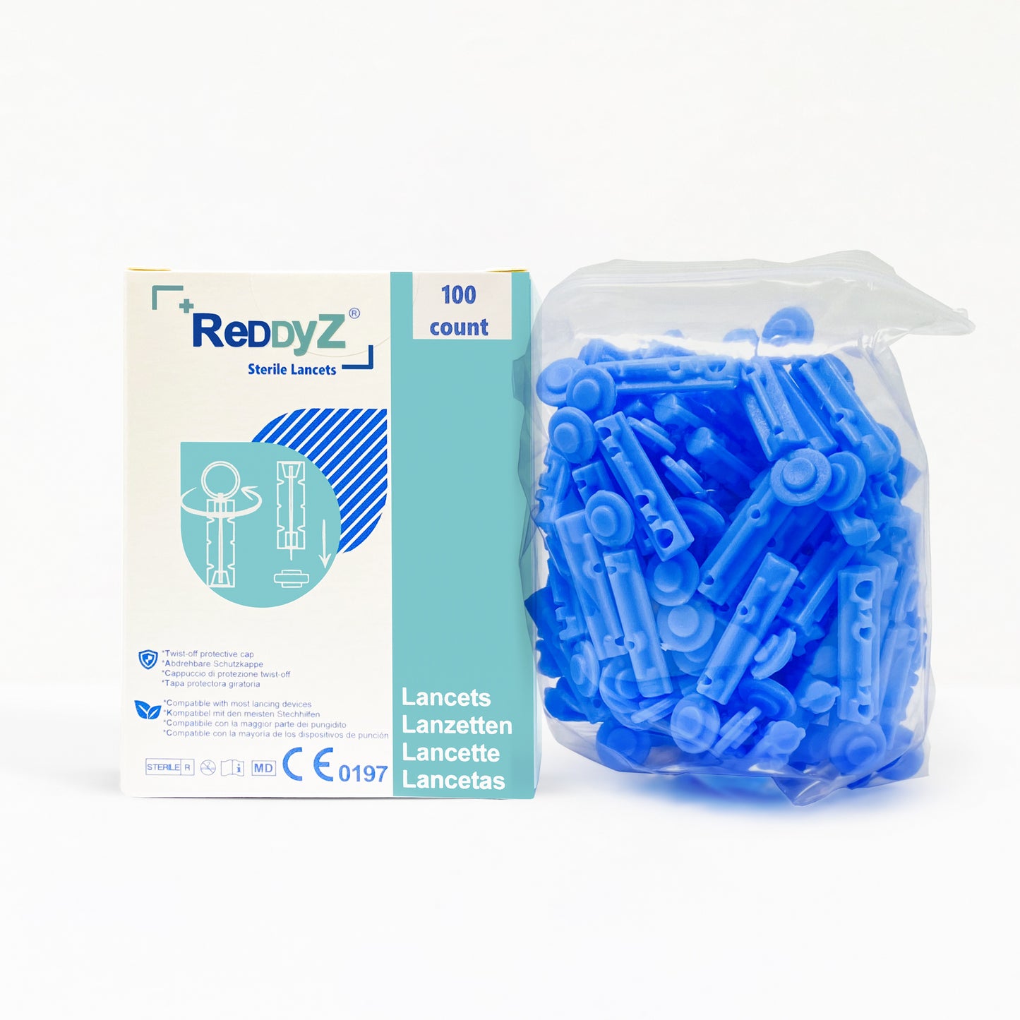 Lanceta Universal REDDYZ (Caja x 100 unidades)