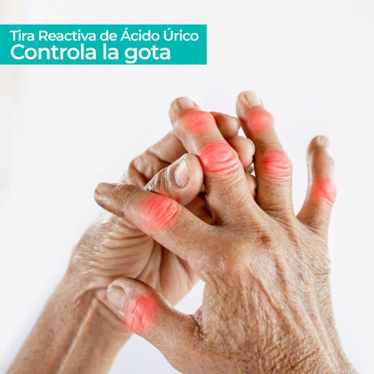 Tira Reactiva para Ácido Úrico para Equipo 4 en 1 REDDYZ