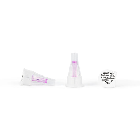 Aguja para Insulina BERPU 31 G X 5 MM CAJA 100 UND