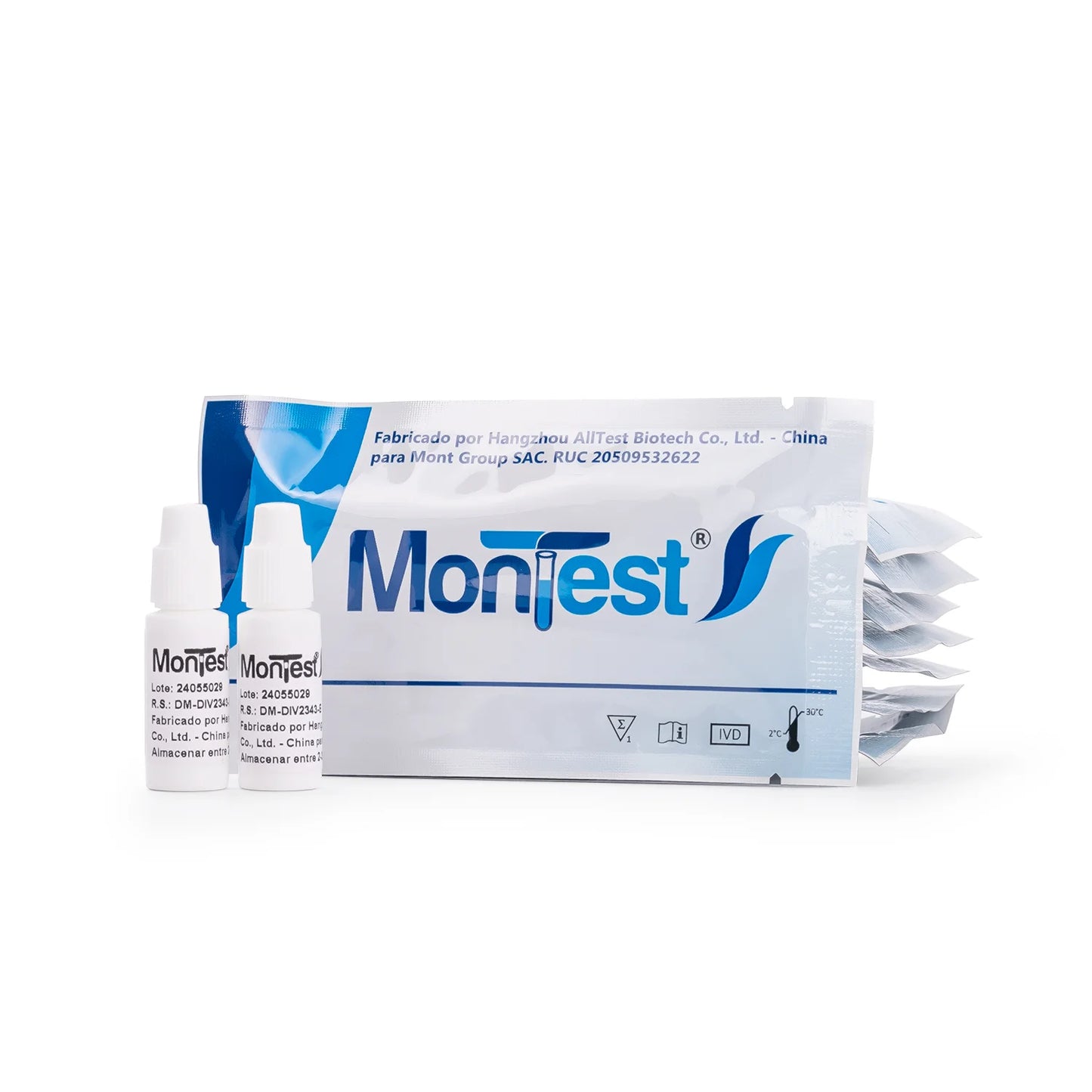 Prueba Rápida de Hepatitis B HBSAG en Casete MONTEST CAJA 40 UND