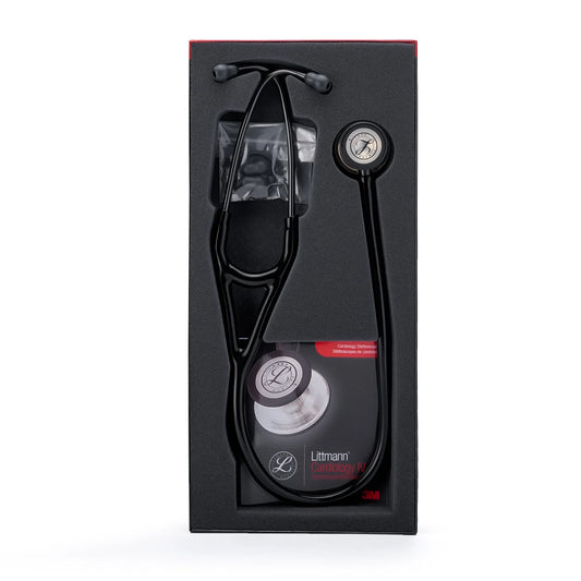 Estetoscopio LITTMANN CARDIOLOGY IV Negro Champagne Chestpiece 6179