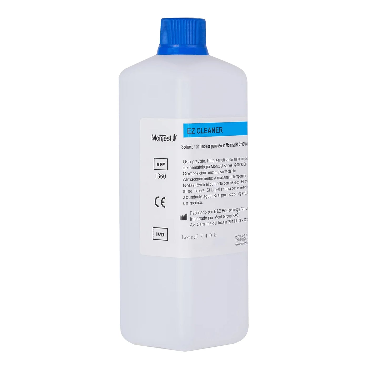 Solución EZ Cleaner para Uso en MONTEST HX 3200-3300 de 1 LT