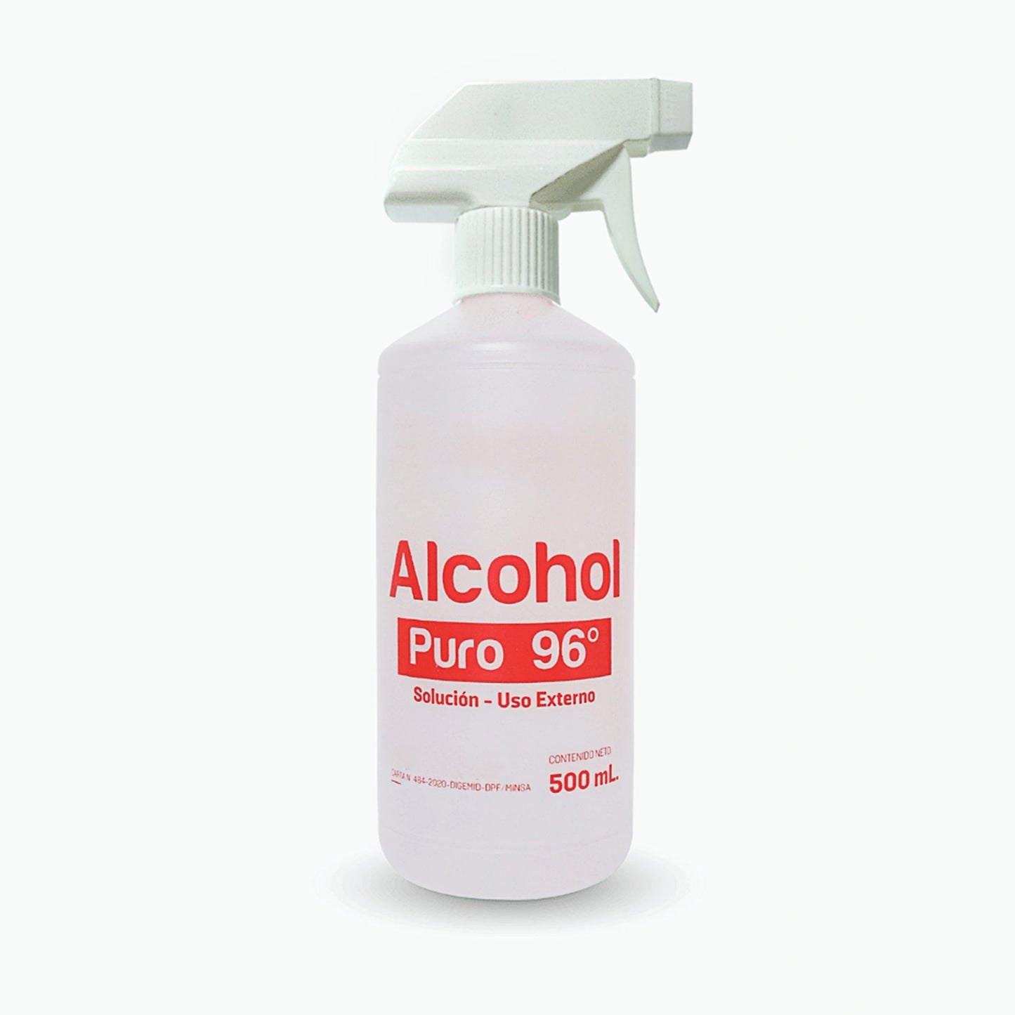 Alcohol Puro 96° con Atomizador