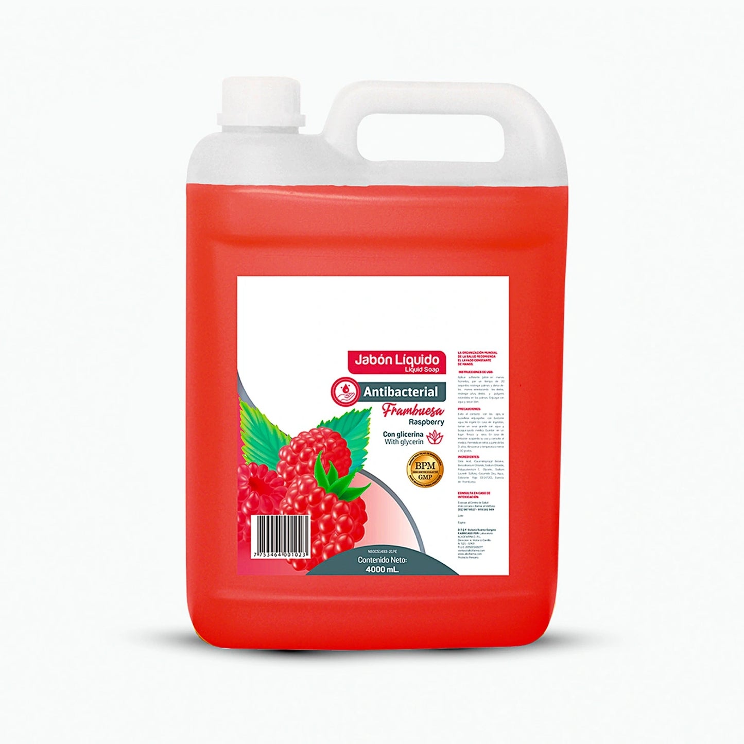 Jabón Líquido Antibacterial de 4000 ML