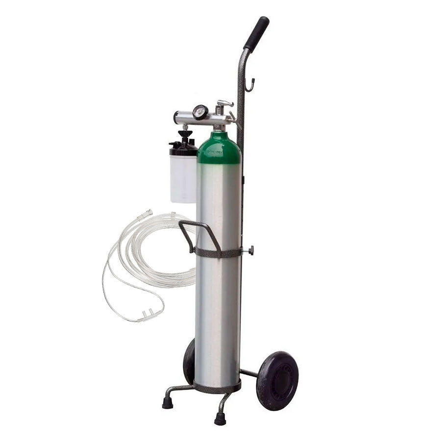 Balón de Oxígeno Medicinal de 1.5 m3 Kit completo + coche