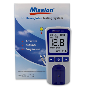 Equipo Hemoglobina y Hematocrito Mission HB