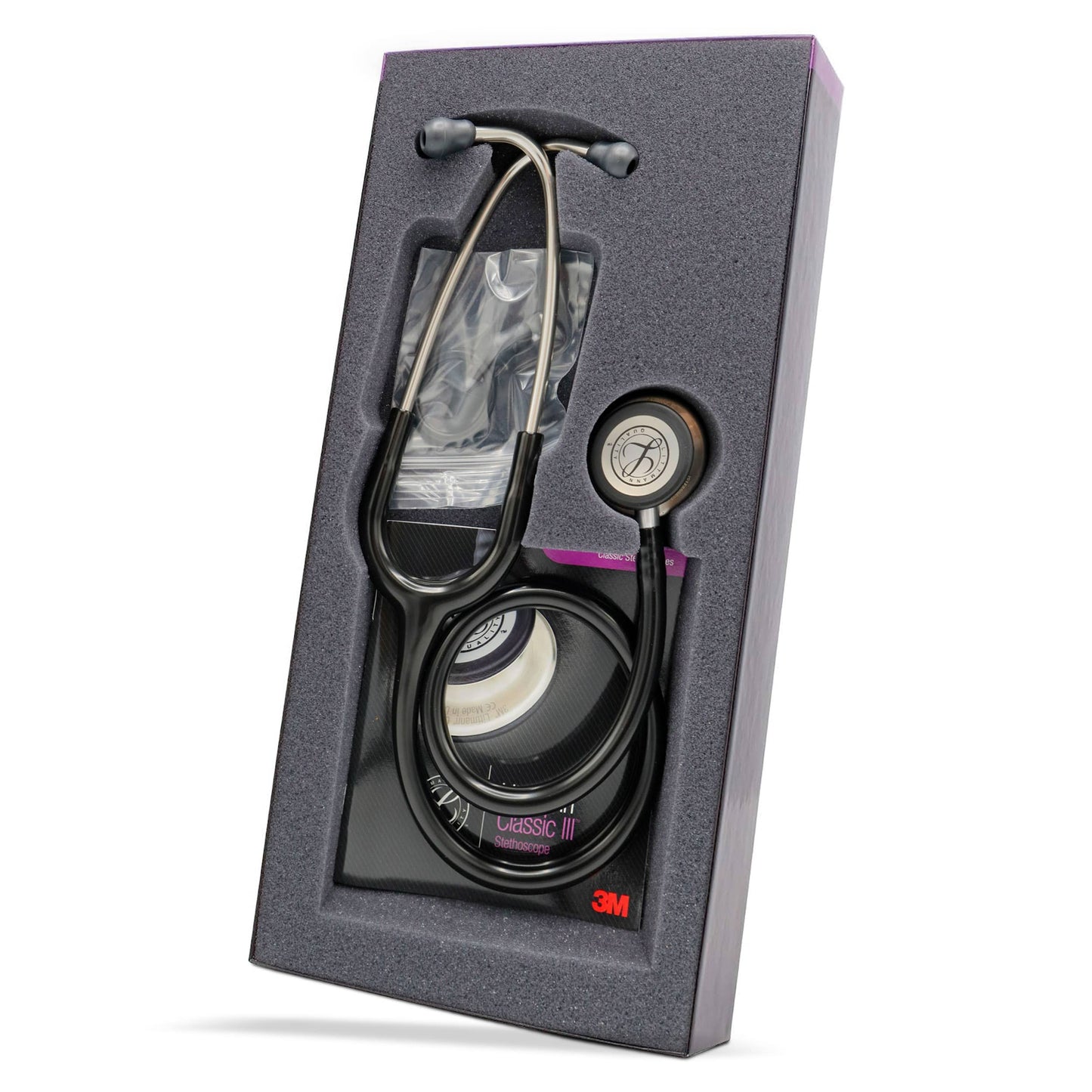 Estetoscopios Littmann Clasic III 3M Negro #5620