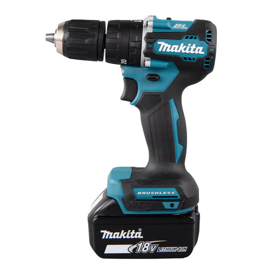 Taladro Percutor Inalámbrico 18 V LXT Brushless con Batería MAKITA DHP487SF