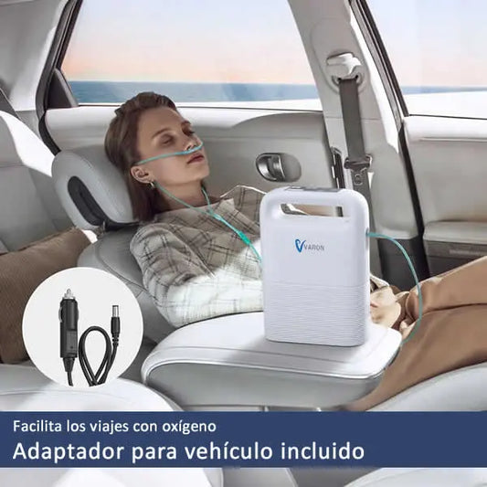 Concentrador de Oxígeno Portátil 5 Litros - VARON - NT2