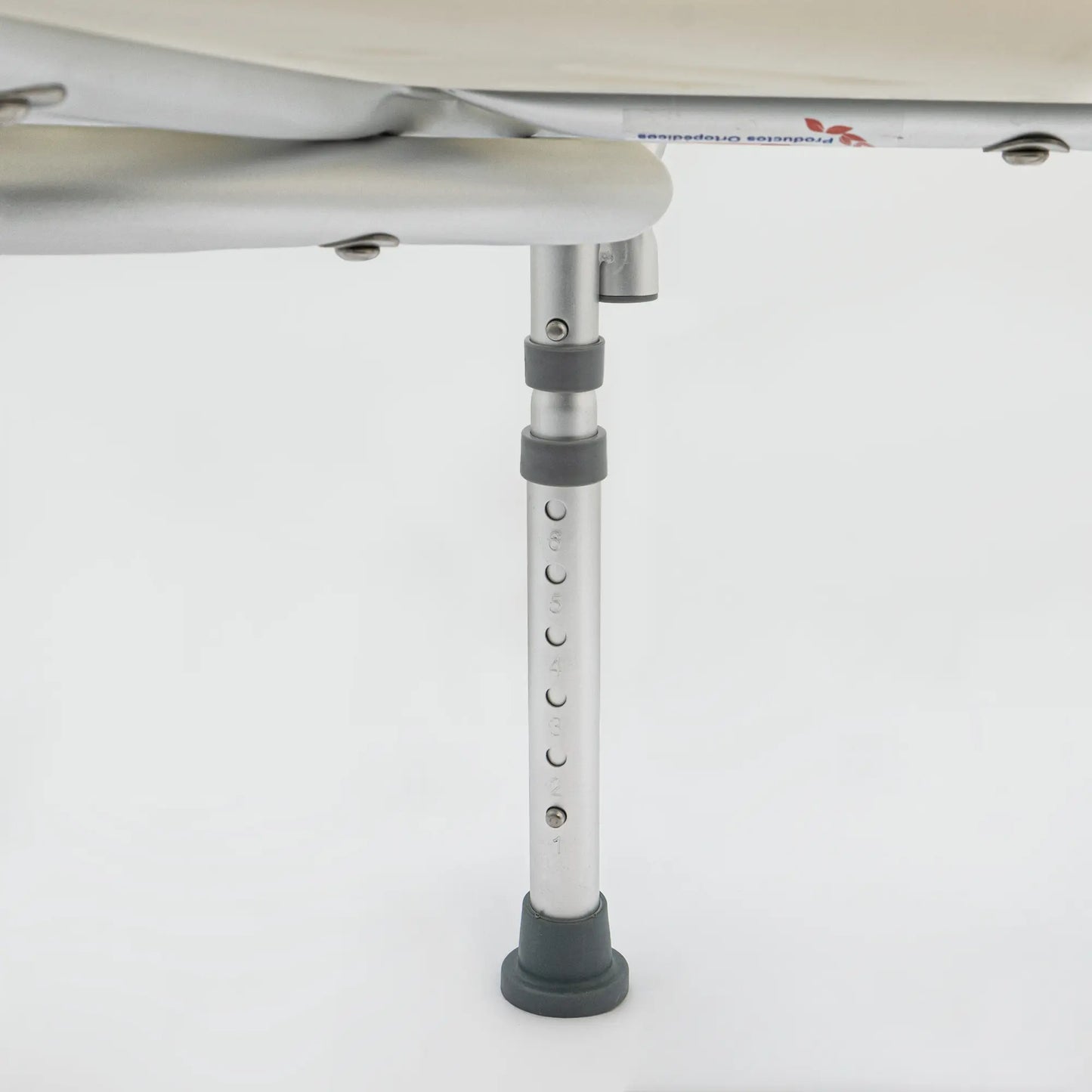 Silla de Ducha Ortopédica con Brazos Aluminio