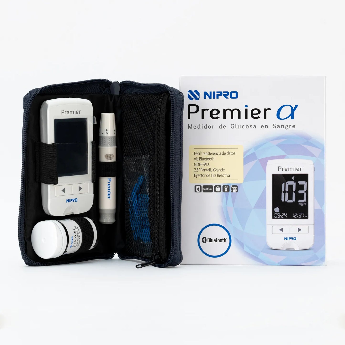 Glucómetro Nipro Premier Alpha