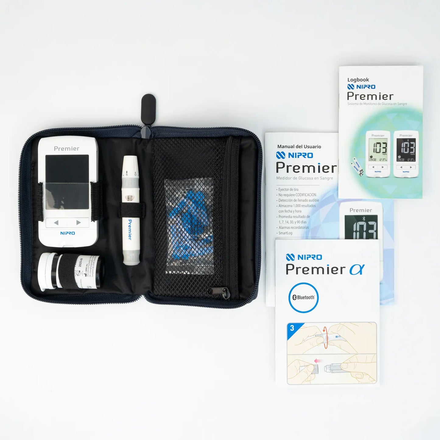 Glucómetro Nipro Premier Alpha