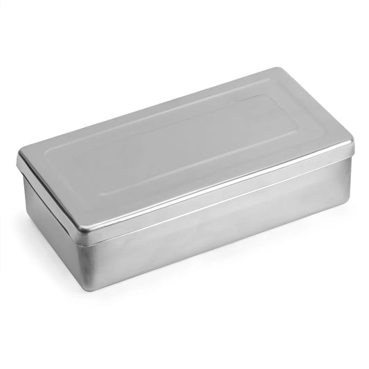 Caja para Instrumental Quirúrgico de Acero Inoxidable Grande