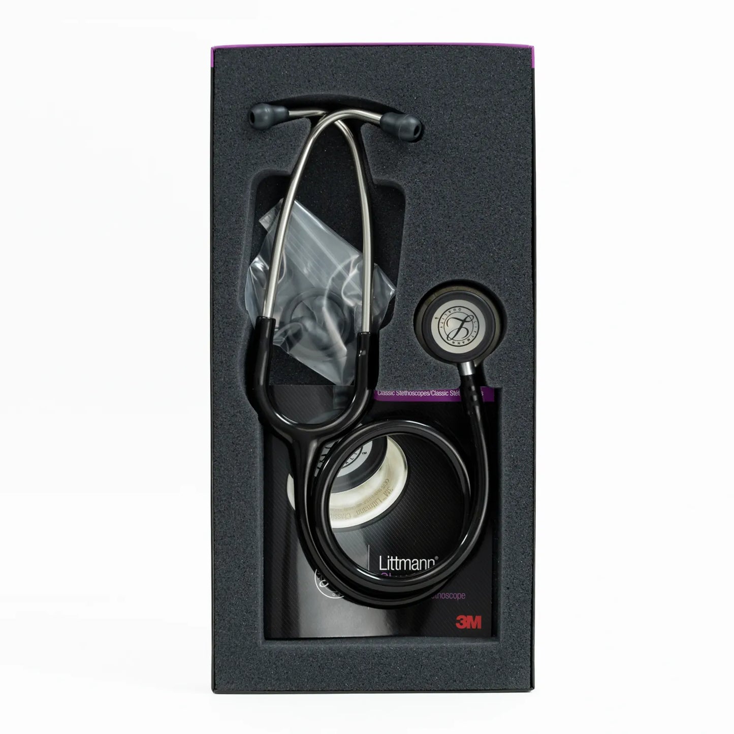 Estetoscopios Littmann Clasic III 3M Negro #5620