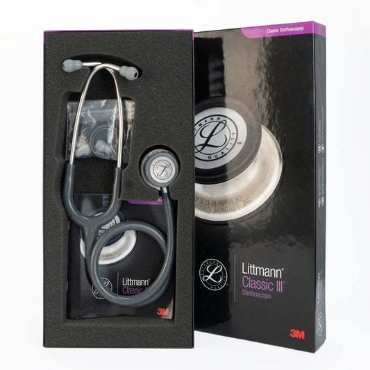 Estetoscopios Littmann Clasic III 3M Plomo #5621