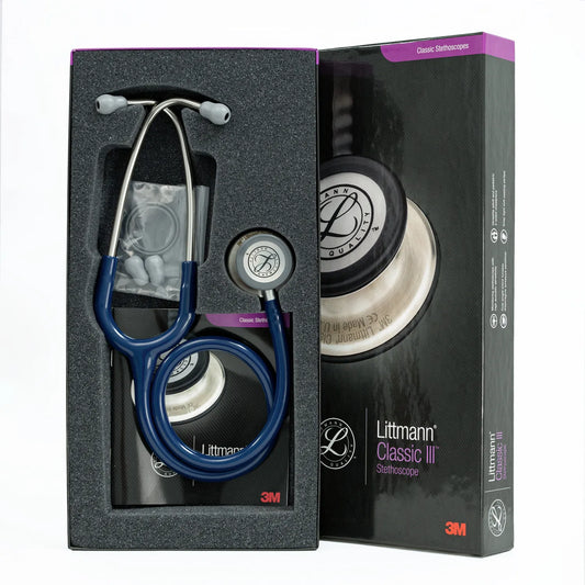 Estetoscopios Littmann Clasic III 3M Azul Marino #5622