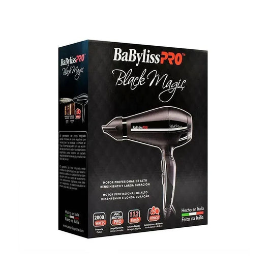 Secadora Profesional Black Magic 2000 W Motor AC BABYLISS PRO B6400PE