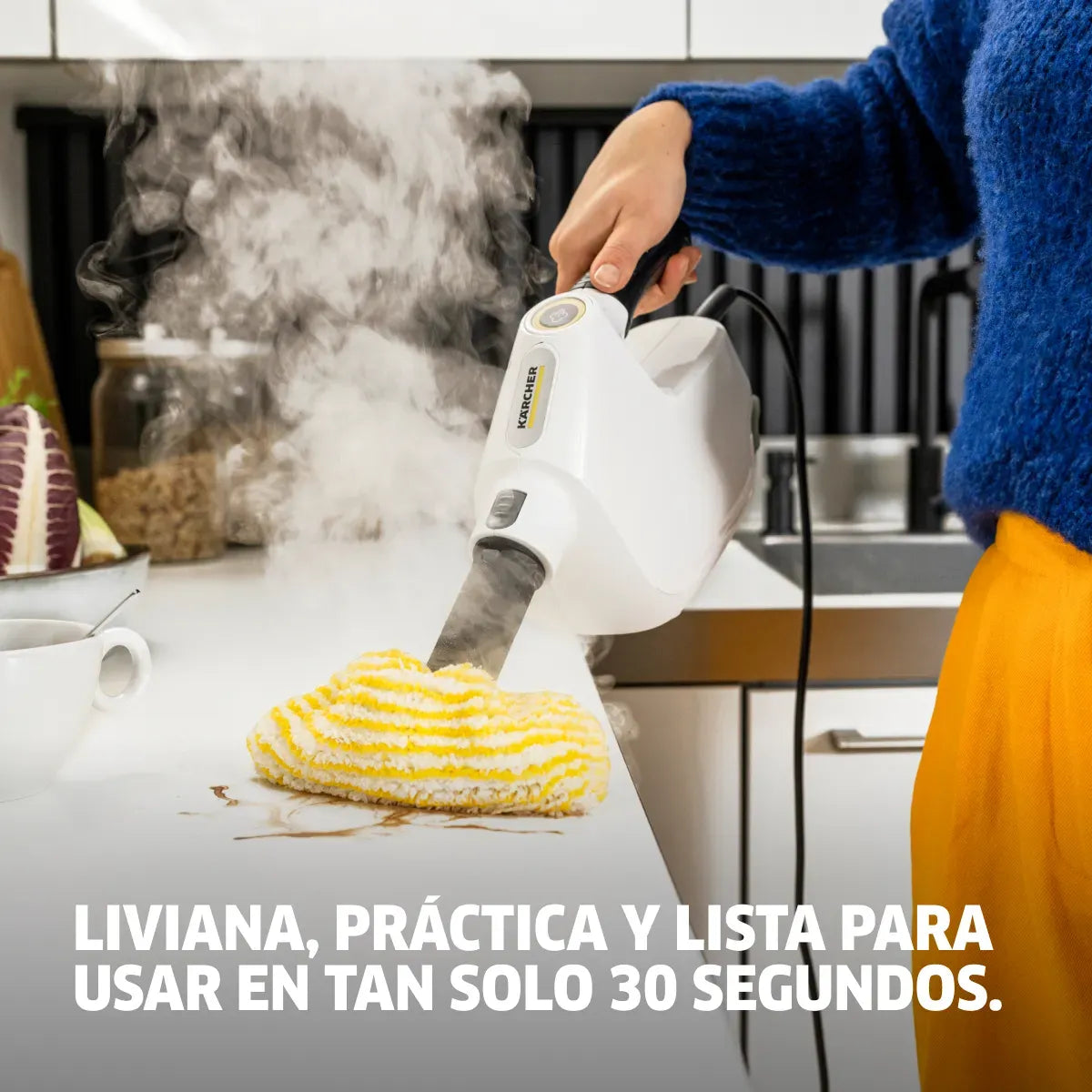 Limpiadora a Vapor 4 en 1 SC 1 Multi & Up 1300 W KÄRCHER