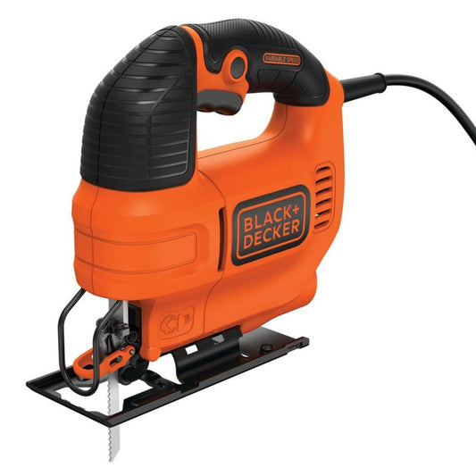Sierra Caladora 550 W con Acción Pendular y Maletín BLACK+DECKER KS701PEK-B2