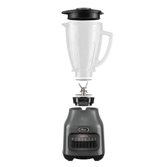 Licuadora 1.5 L 600 W 6 Velocidades Jarra de Vidrio OSTER BLSTPEG-GPB