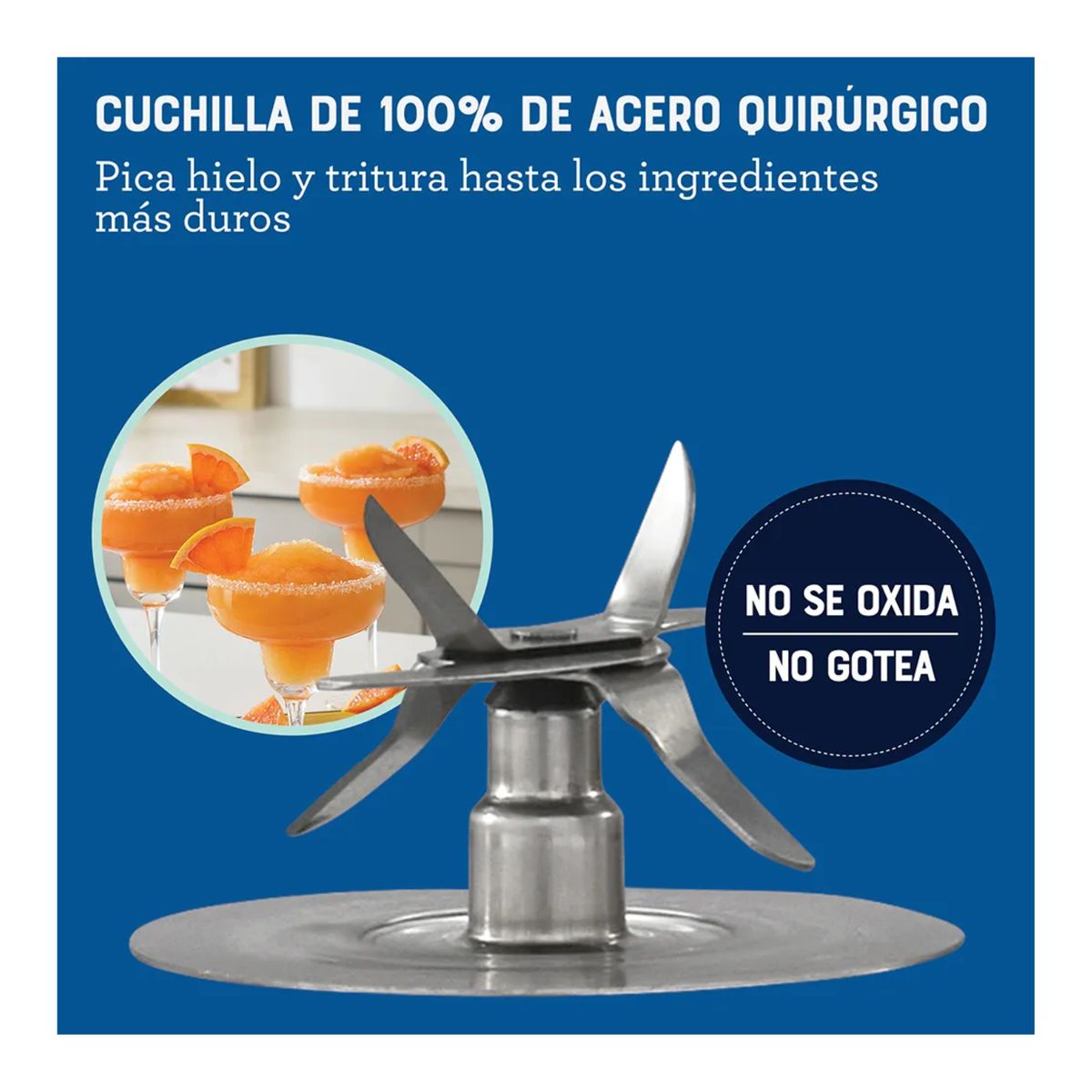 Licuadora Reversible 700 W Vaso de Vidrio 1.5 L OSTER BLSTPYG1310