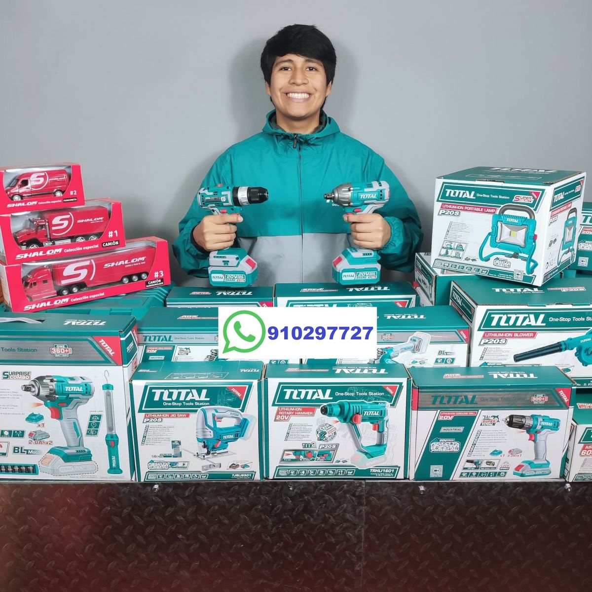 Hidrolavadora de Alta Presión 2000 W 160 bar TOTAL TGT11376