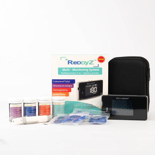 Equipo 4 en 1 REDDYZ (Glucosa-Hemoglobina-Colesterol-Acido úrico)