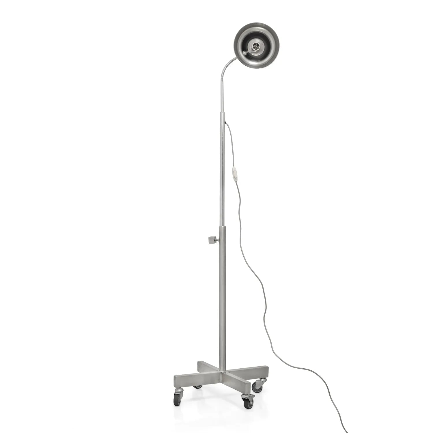 Lampara Rodable Acero Quirúrgico