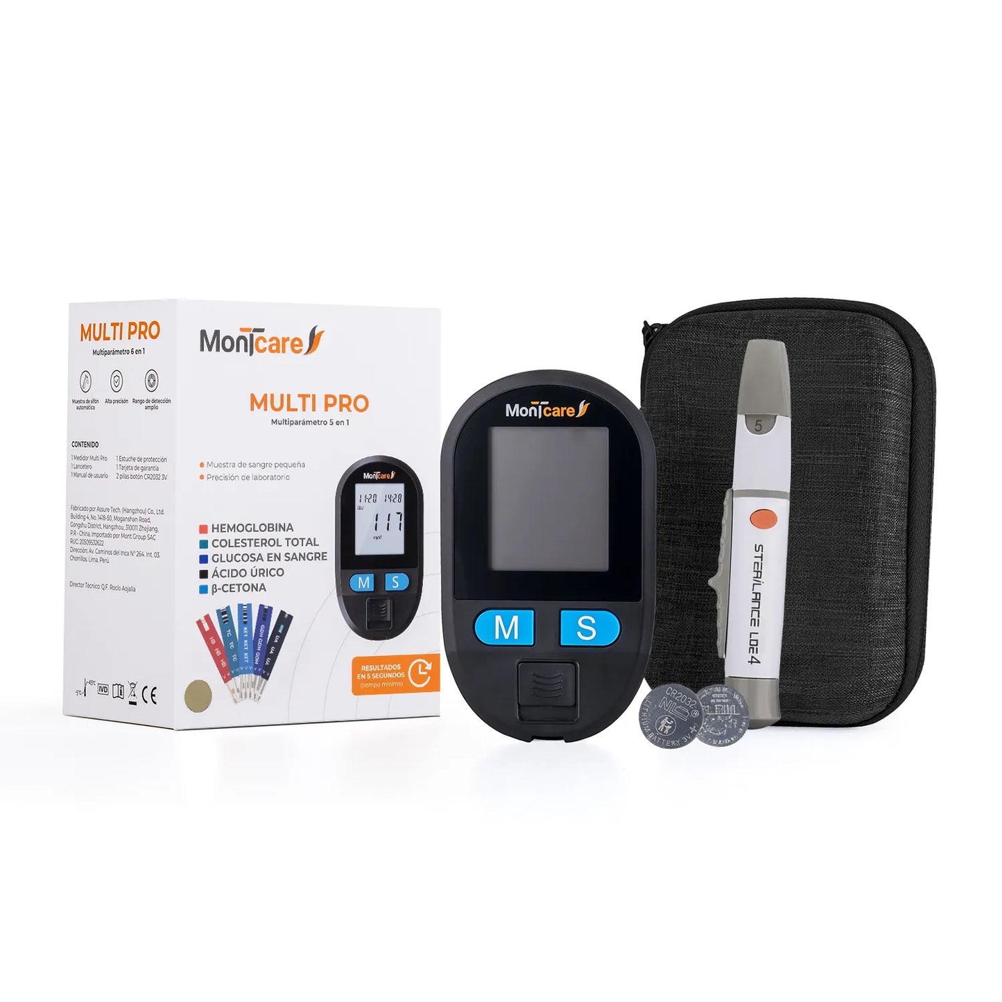 Equipo Multiparámetro 5 En 1 MONTCARE Multi Pro