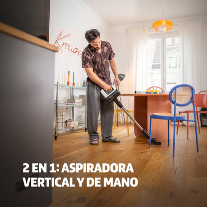 Aspiradora Vertical 2 en 1 a Batería con Filtro HEPA KÄRCHER VCS 3 Nano