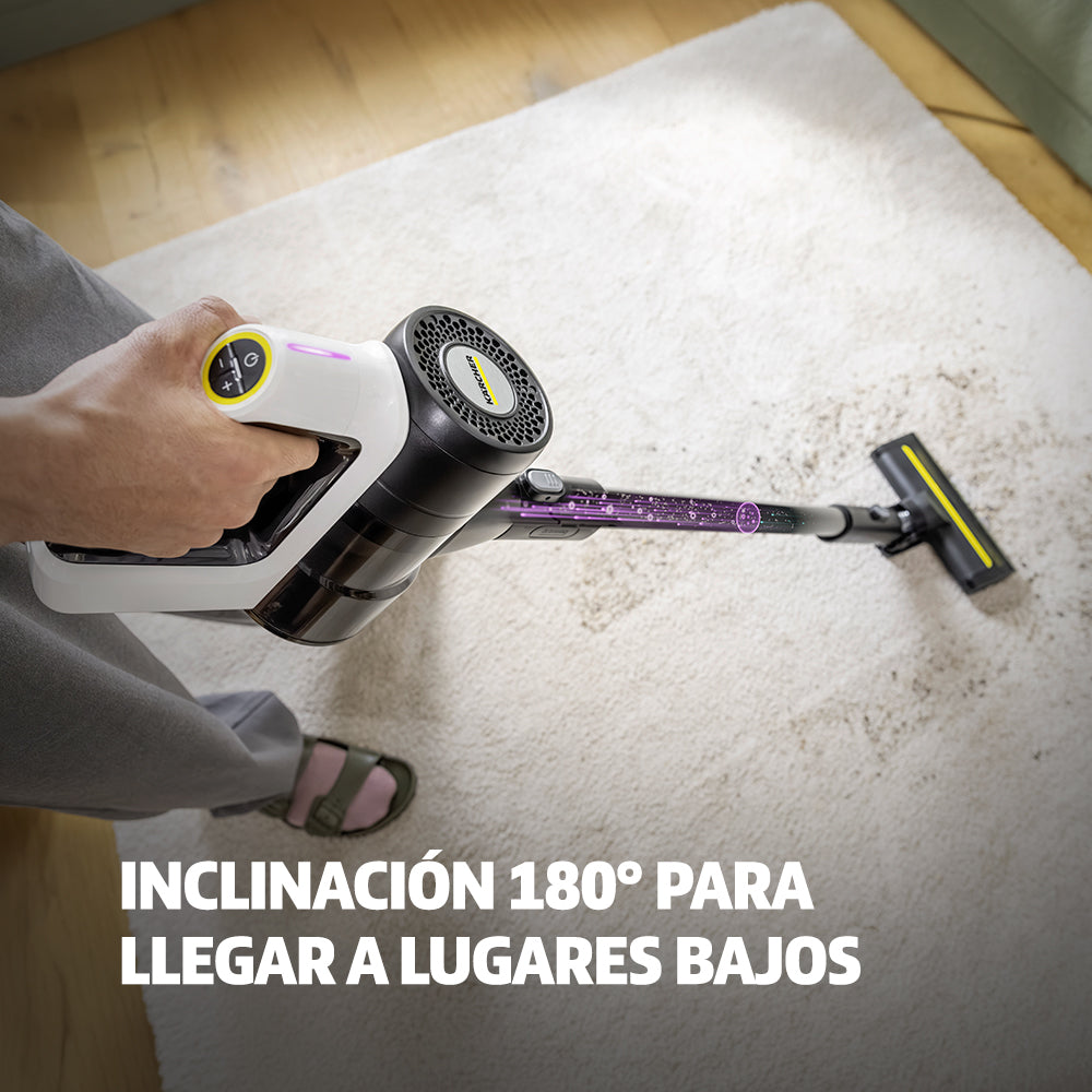 Aspiradora Vertical 2 en 1 a Batería con Filtro HEPA KÄRCHER VCS 3 Nano