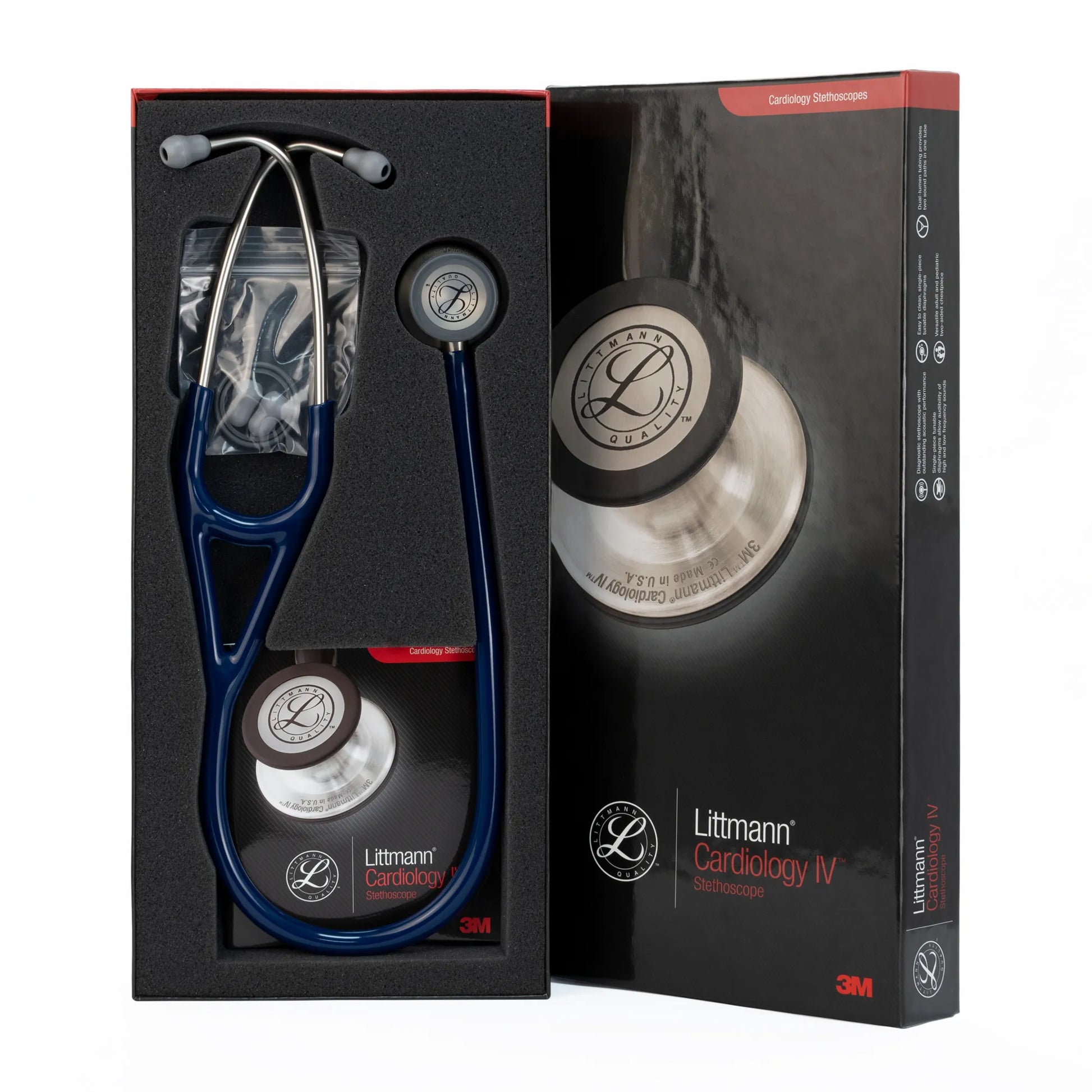 Estetoscopio LITTMANN CARDIOLOGY IV Azul Marino 6154