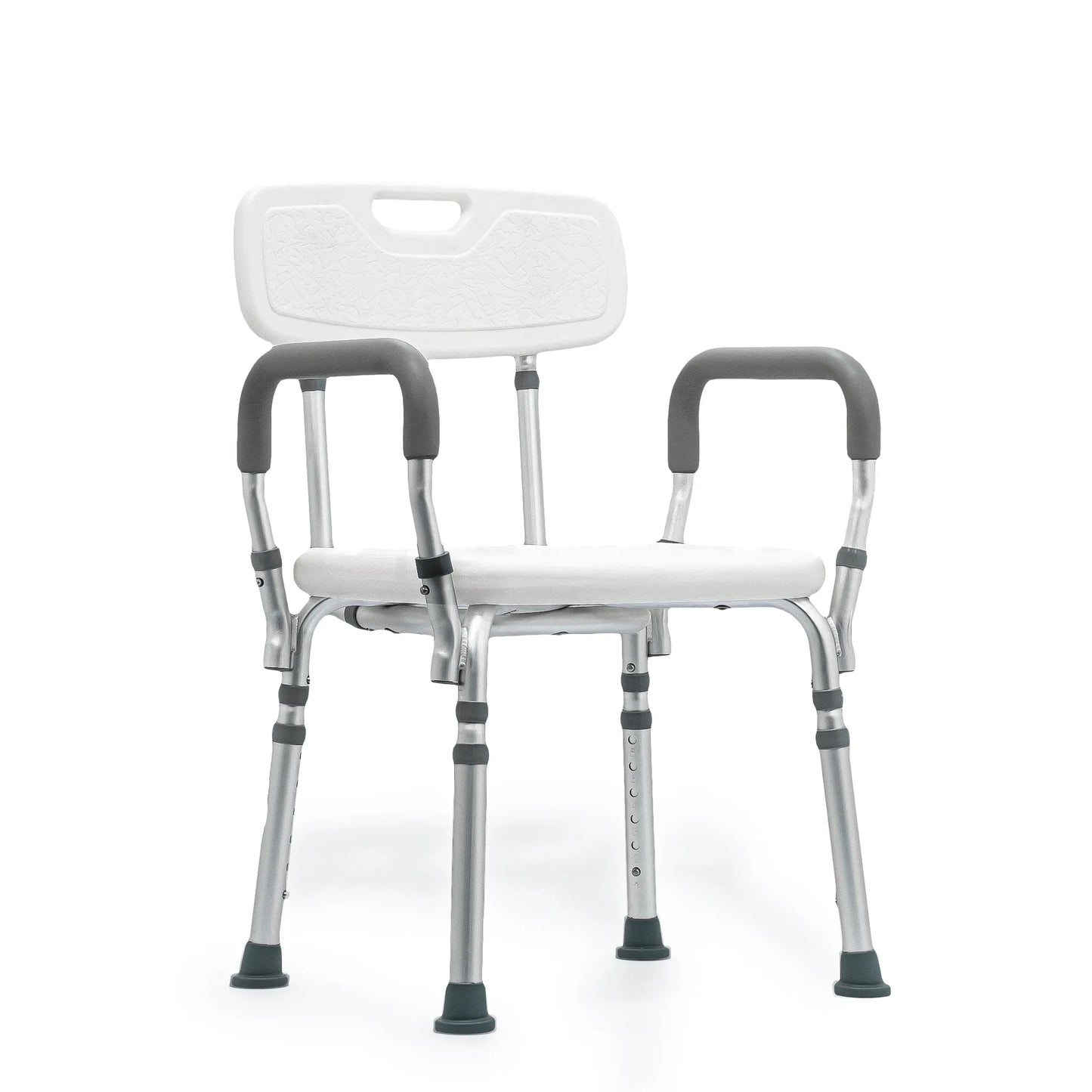 Silla de Ducha Ortopédica con Brazos Aluminio