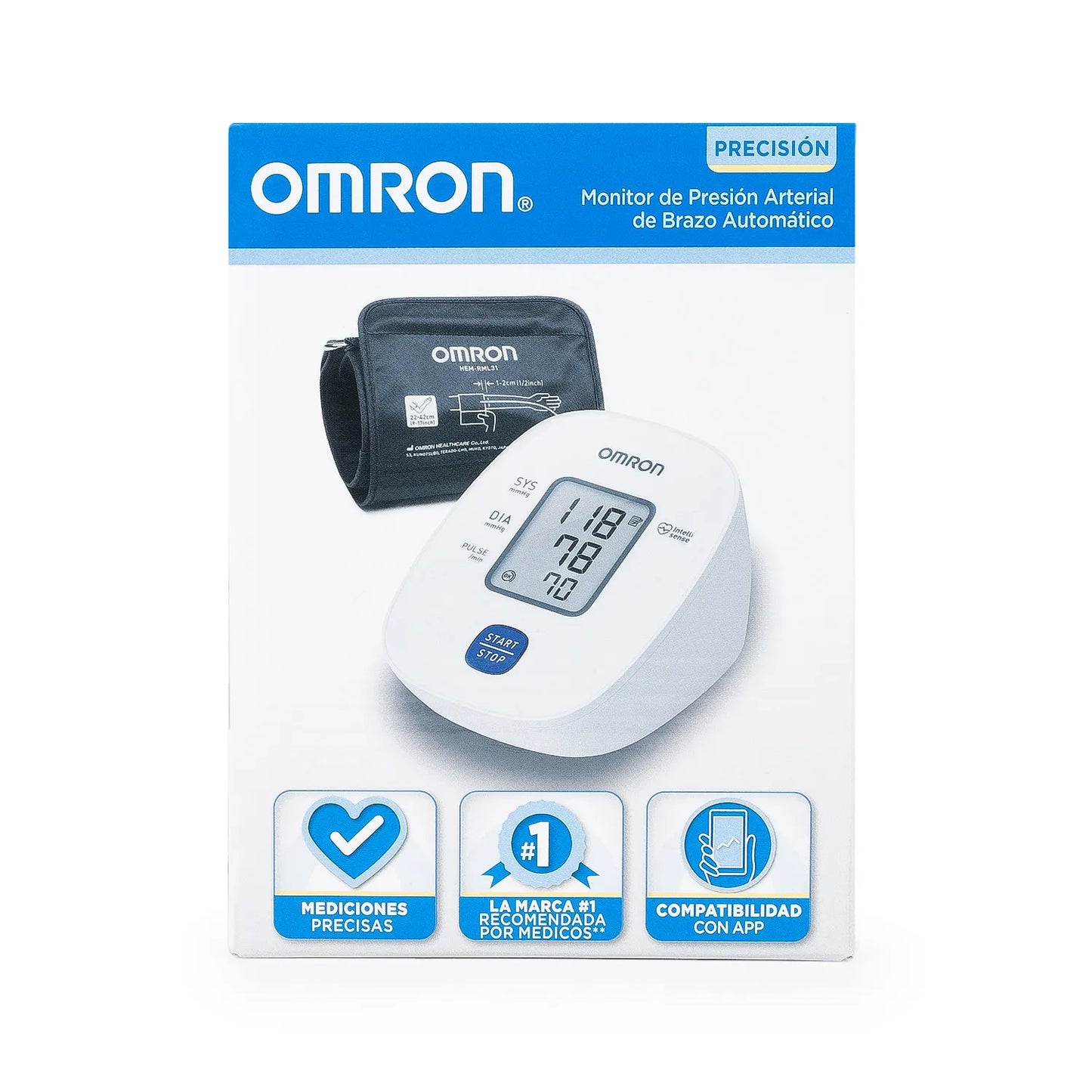 Tensiómetro Digital de Brazo OMRON HEM-7121J