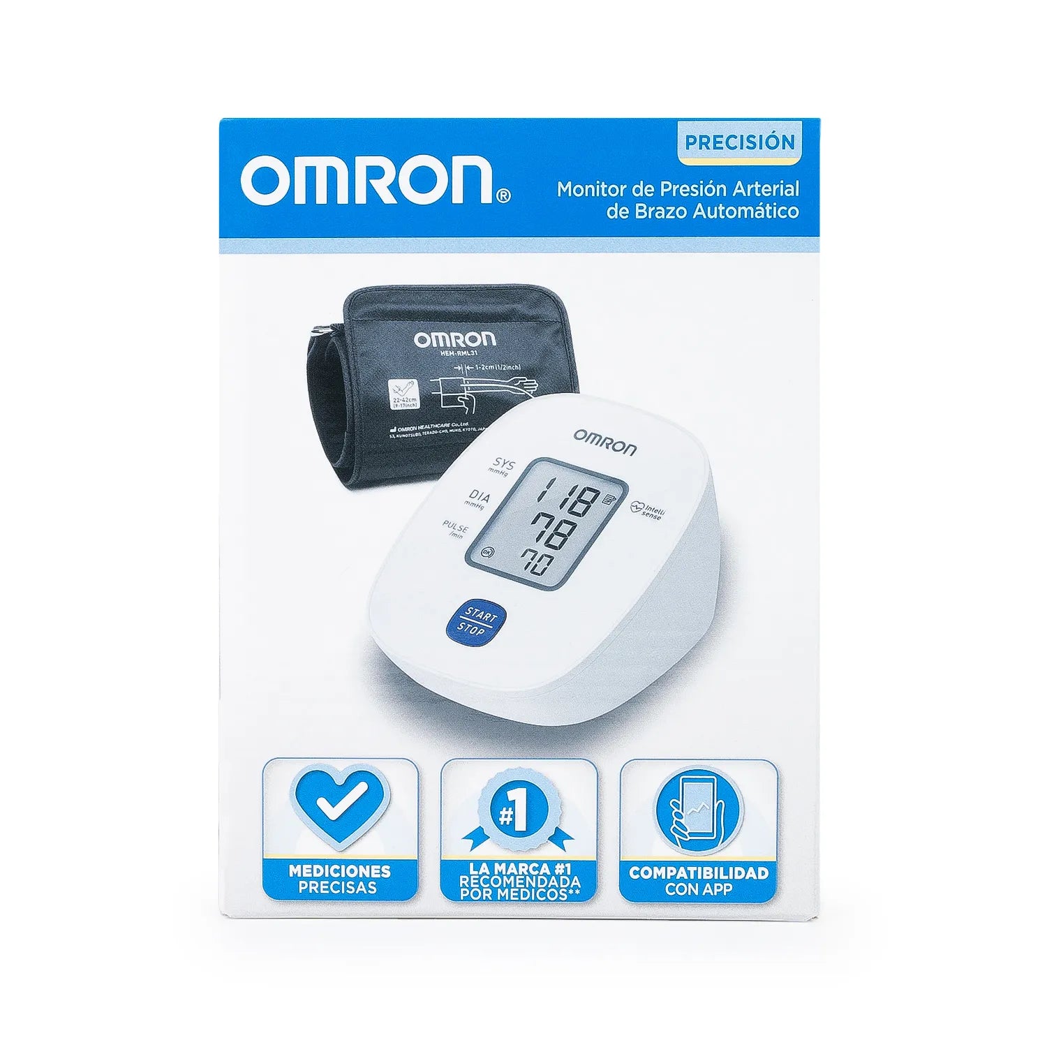 Tensiómetro Digital de Brazo OMRON HEM-7121J