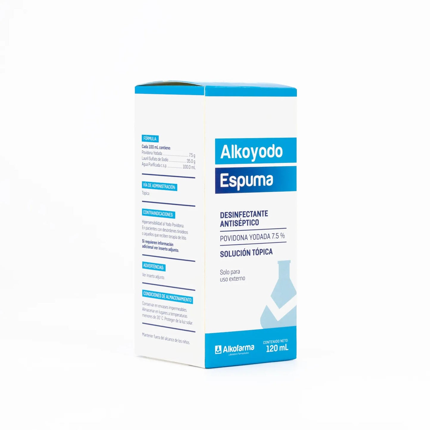 Alkoyodo Espuma 7.5% Yodopovidona ALKOFARMA