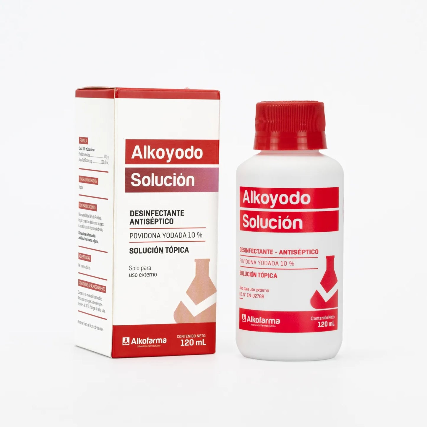 Alkoyodo Solución 10% Yodopovidona ALKOFARMA