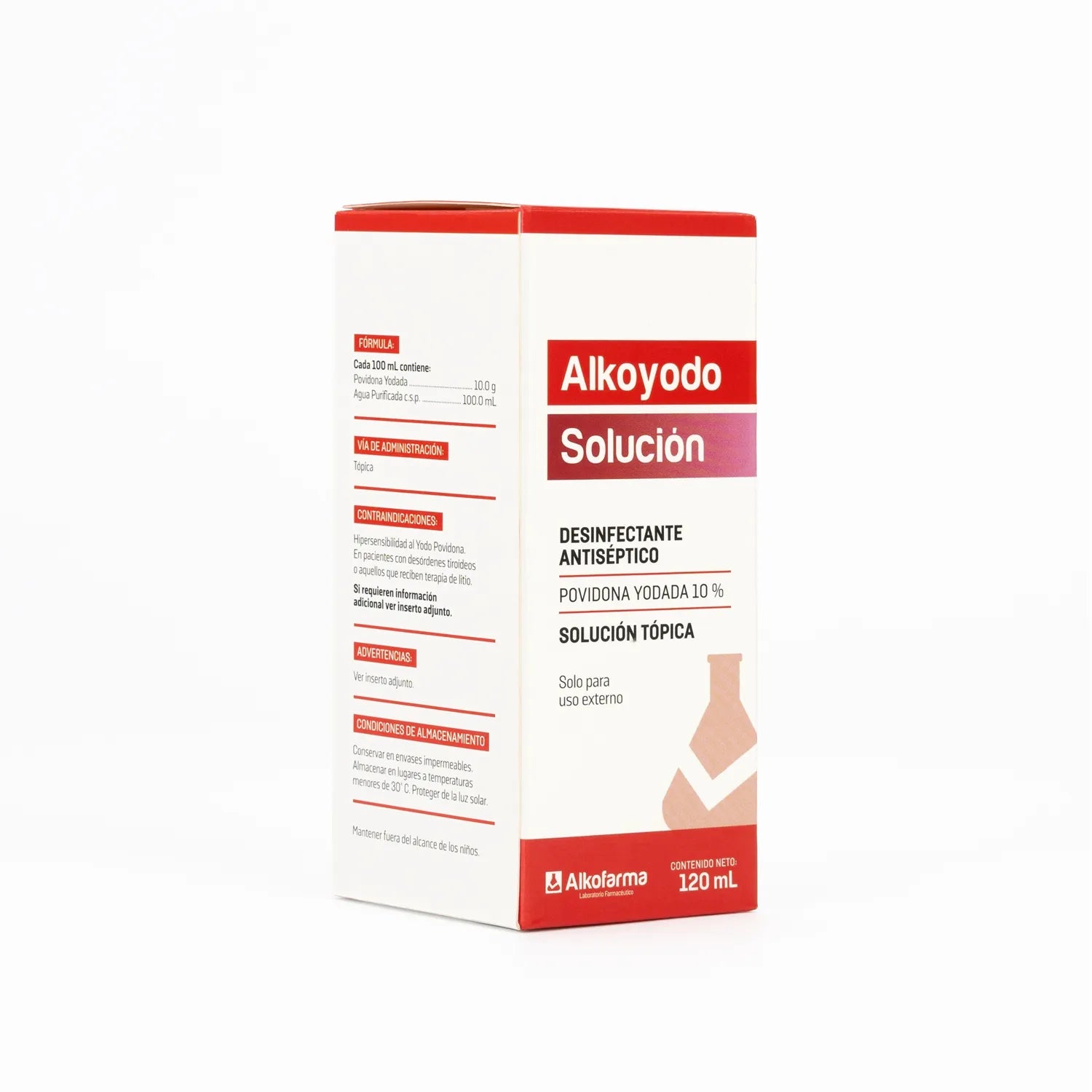 Alkoyodo Solución 10% Yodopovidona ALKOFARMA
