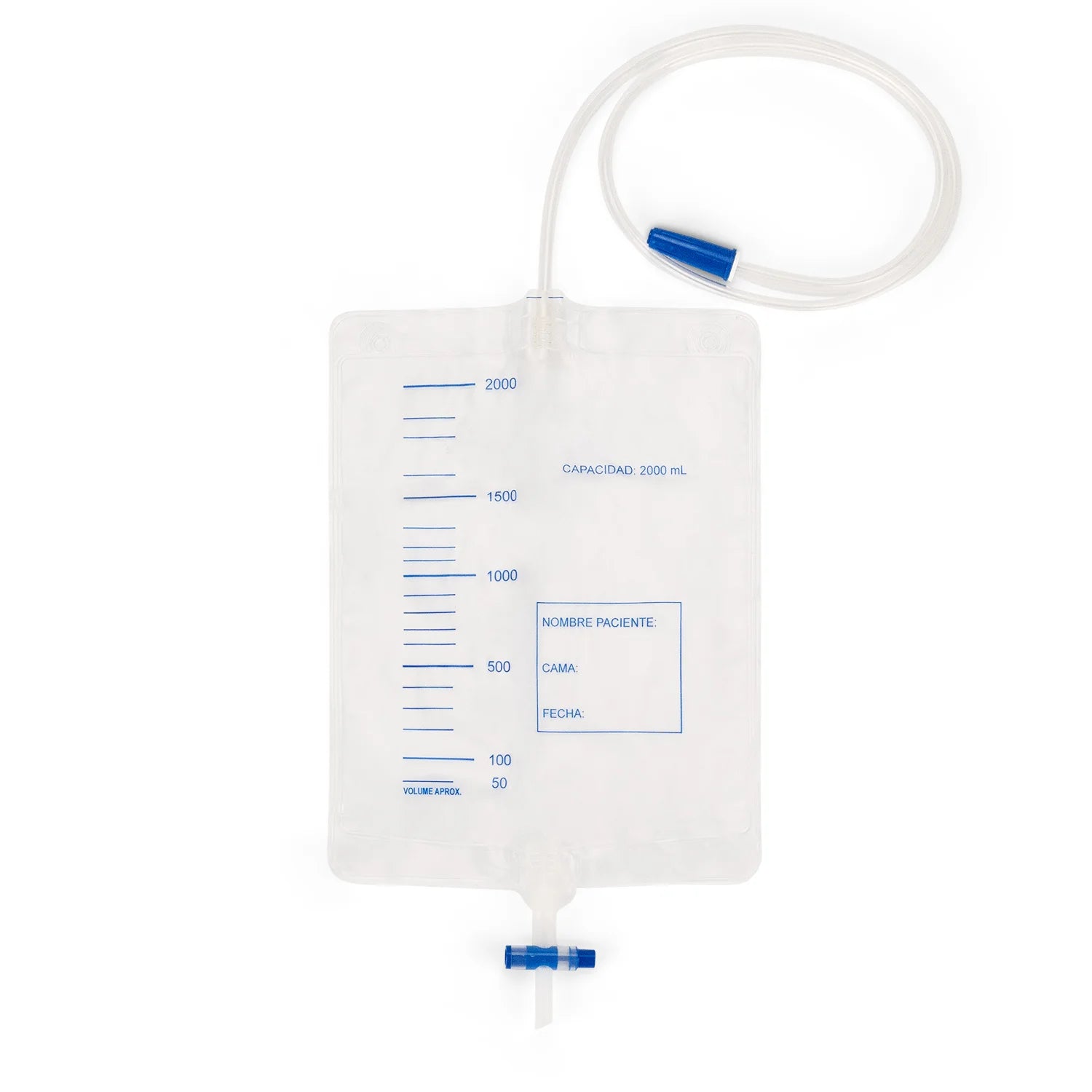 Colector de Orina para Adulto de 2000 ML BOLSA 1 UND