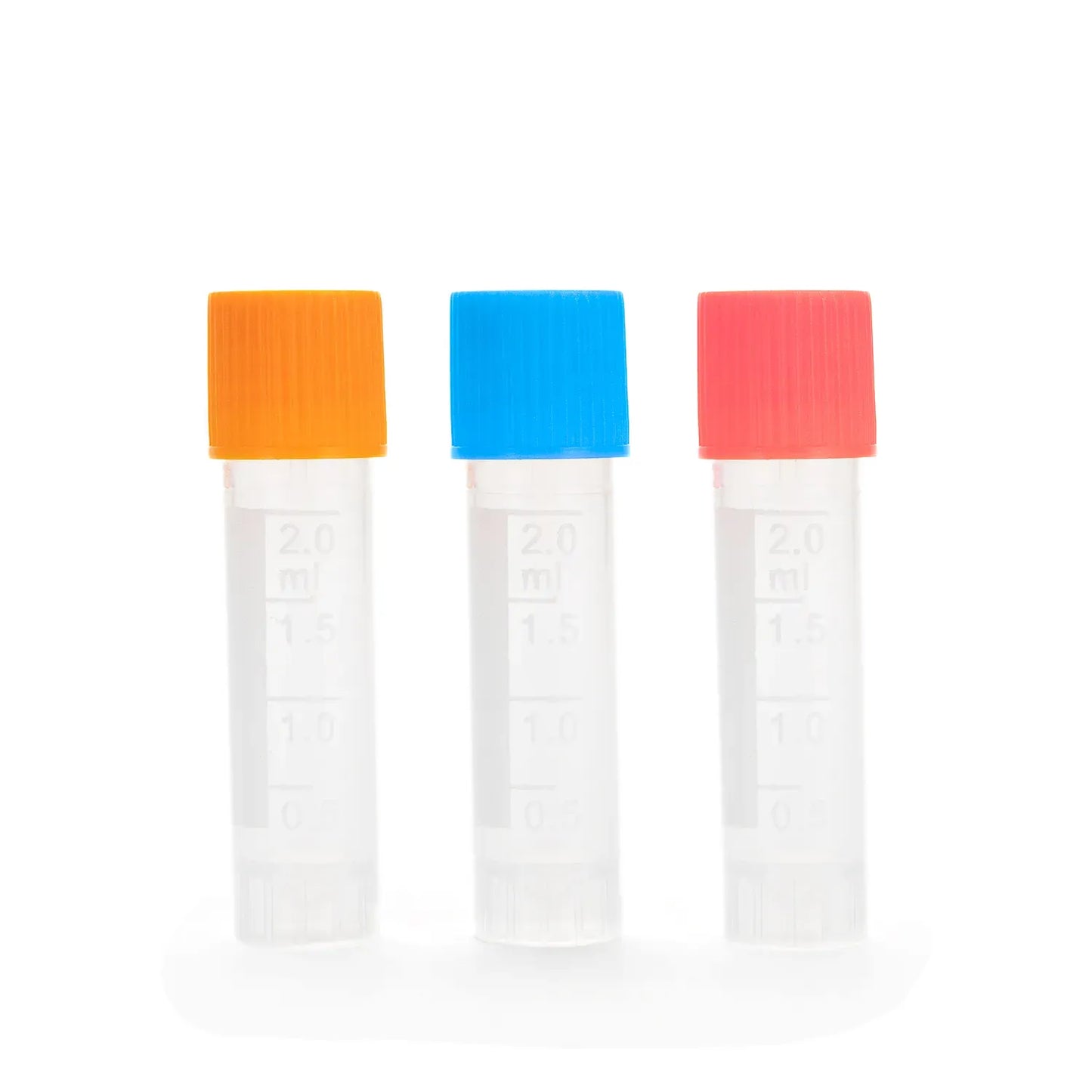 Criovial con Tapa Rosca No Estéril de 2 ML BOLSA 200 UND