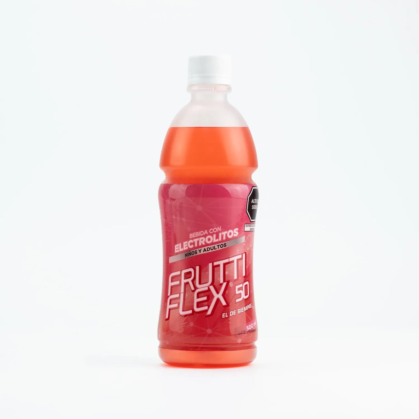 Fruttiflex Bebida con Electrolitos Sabor Fresa FCO 500 ML