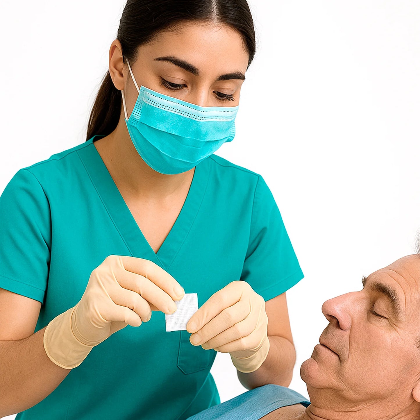 Gasa Dental Precortada No Estéril de 2" X 2" CAJA 200 UND
