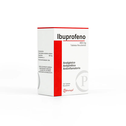 Ibuprofeno 400 MG Tableta Recubierta CAJA 100 UND