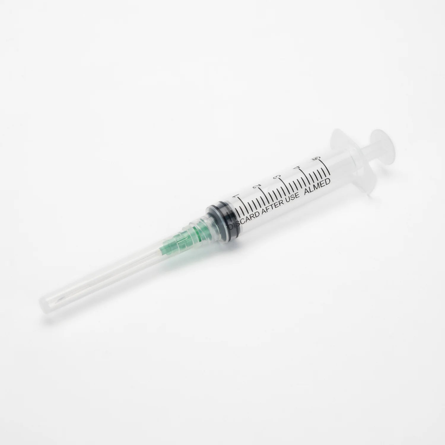 Jeringa Hipodérmica Estéril de 5 ML Aguja 21 G X 1 1/2" CAJA 100 UND