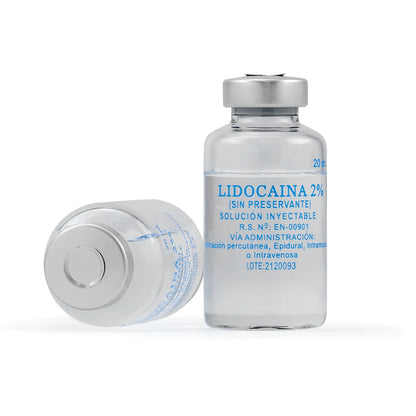 Lidocaína 2% Sin Epinefrina Sin Preservante Ampolla