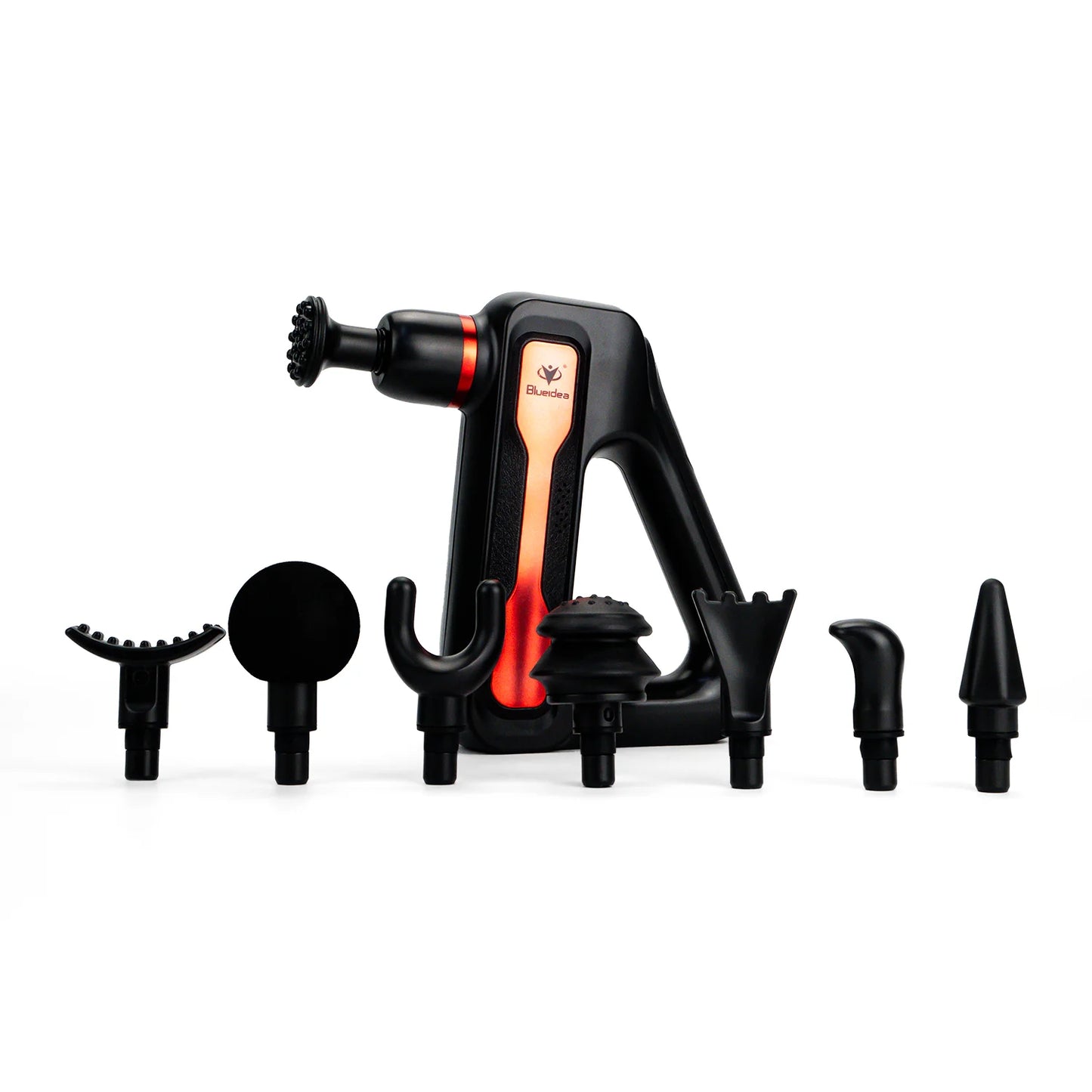 Masajeador BLUEIDEA Fascial Gun con 8 Cabezales BLD-888