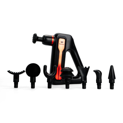 Masajeador BLUEIDEA Fascial Gun con 8 Cabezales BLD-888