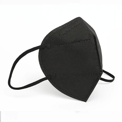 Mascarilla KN95 Negra para Adulto CAJA 10 UND