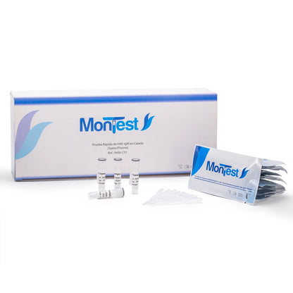 Prueba Rápida de Hepatitis A HAV IGM en Casete MONTEST CAJA 40 UND