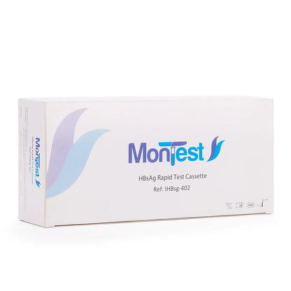 Prueba Rápida de Hepatitis B HBSAG en Casete MONTEST CAJA 40 UND